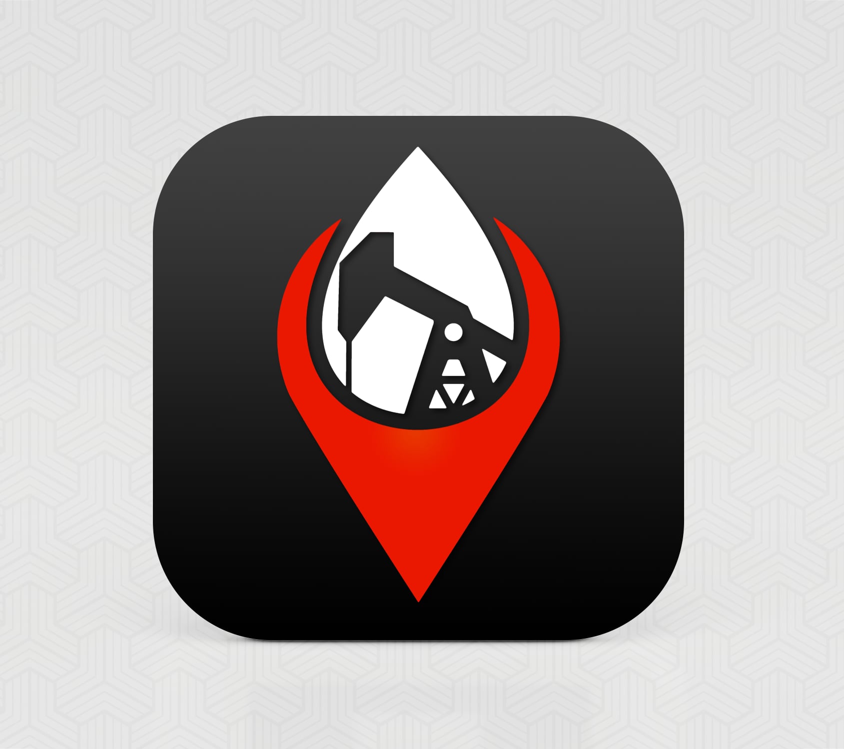 OilTrails dark app icon