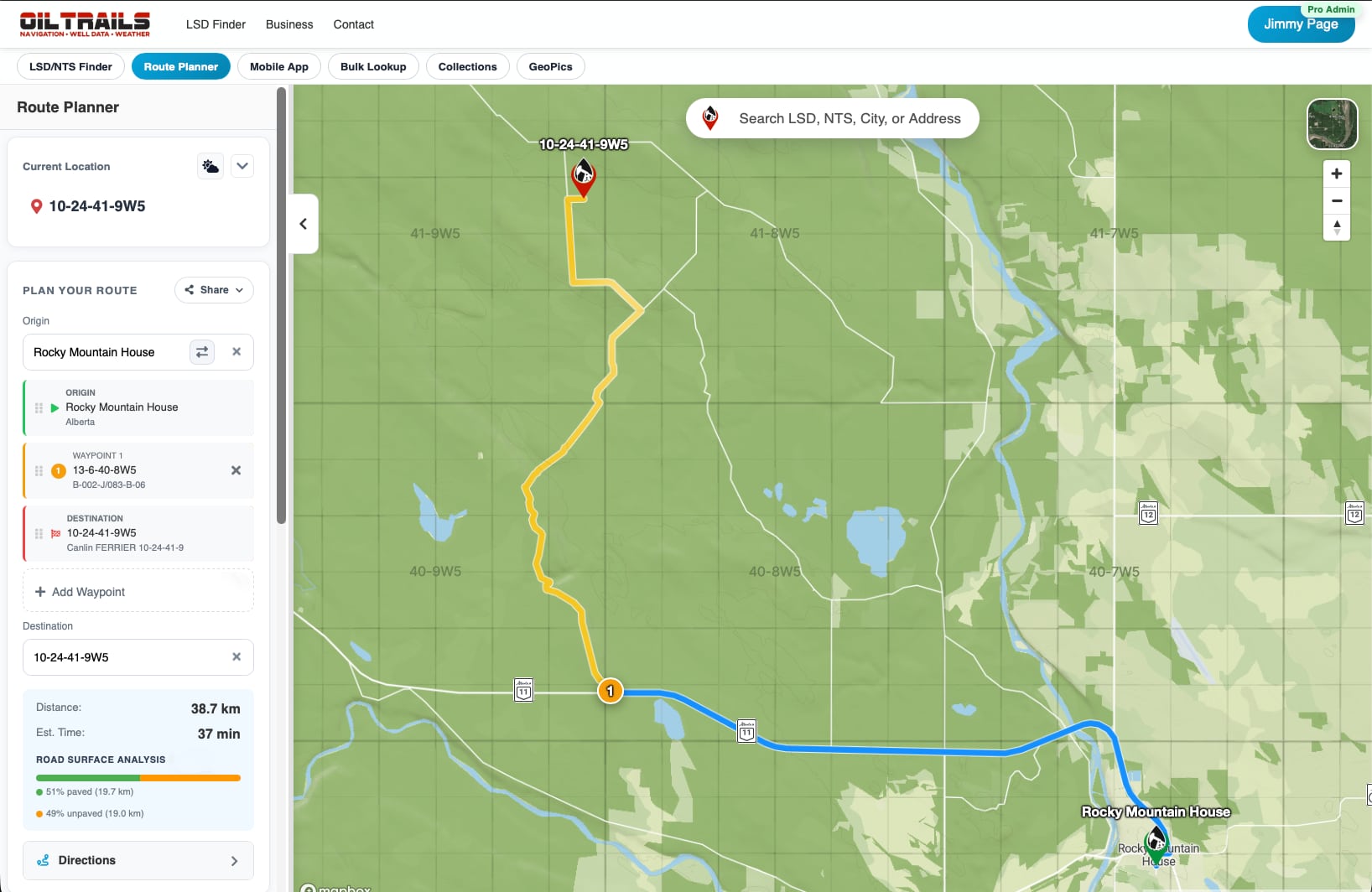 Modern oilfield navigation interface showing routing, weather overlays, satellite maps, and planning tools across multiple platforms.